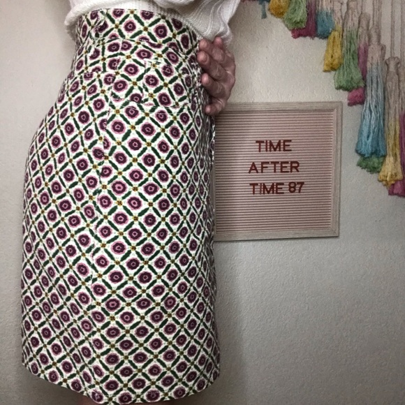 🏵VTG 90s floral ESPRIT skirt - Picture 2 of 8